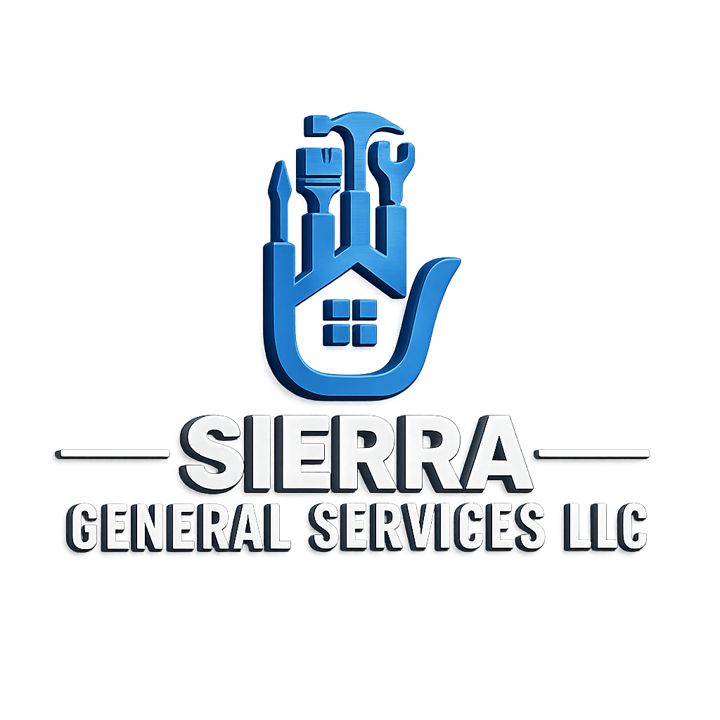 Sierra General Services LLC Wood Logo